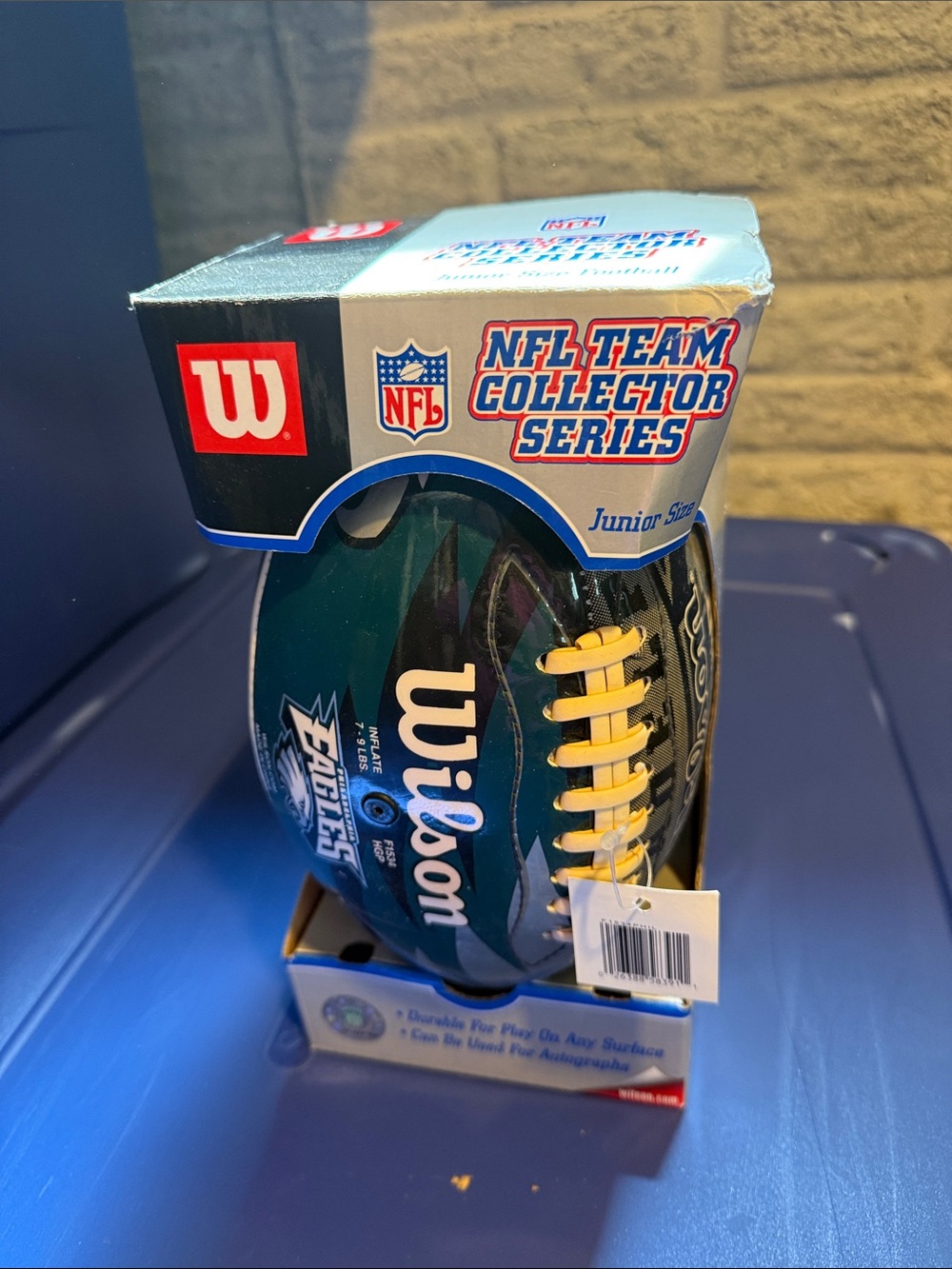 Wilson Philadelphia Eagles NFL team collectors series football